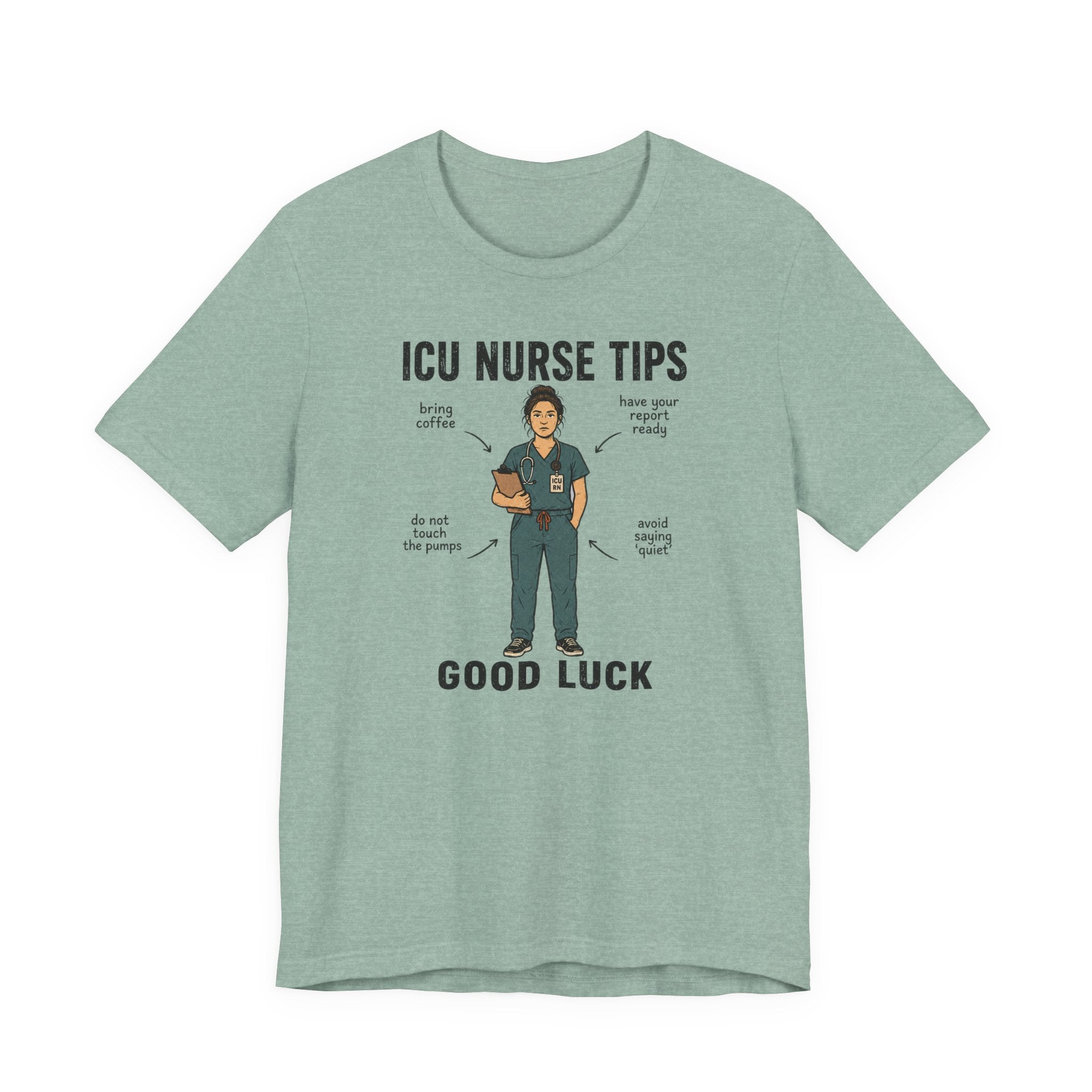 ICU Nurse Tips T-Shirt