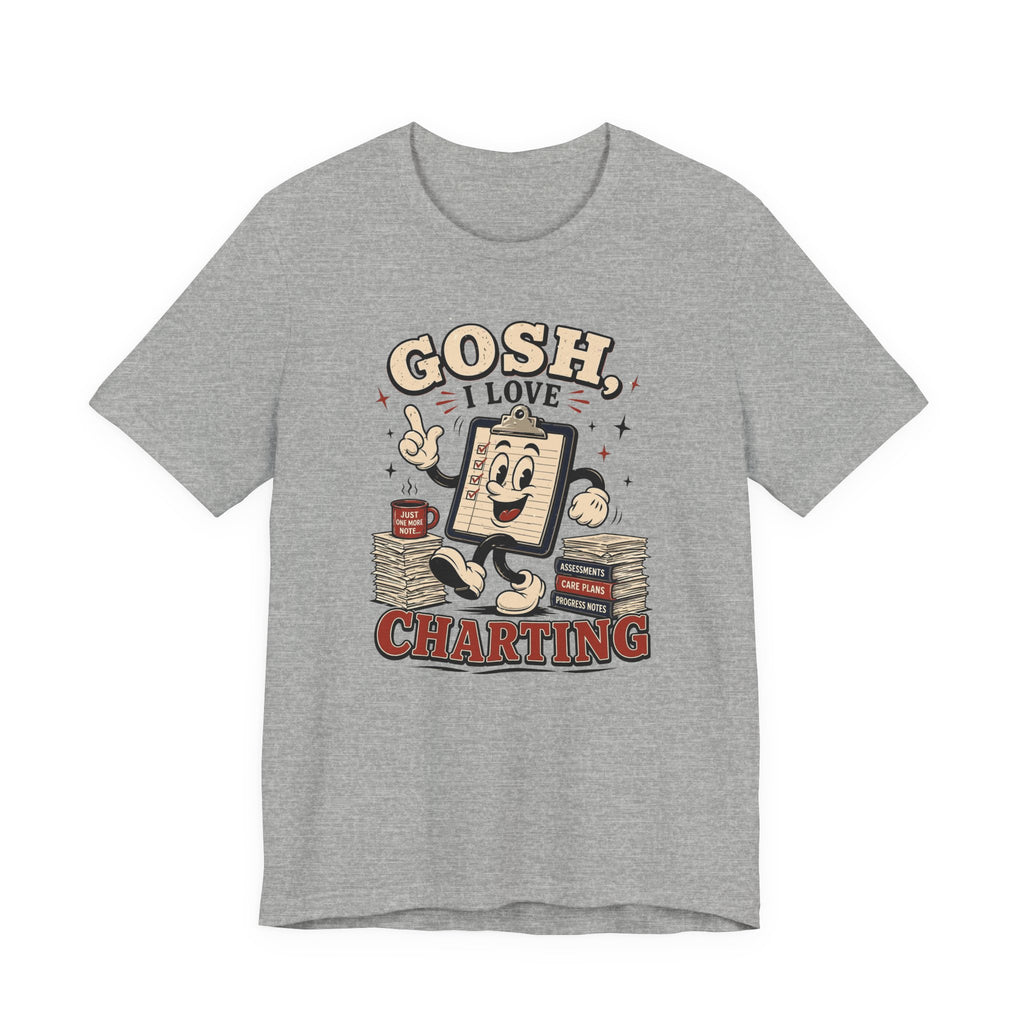 I Love Charting T-Shirt