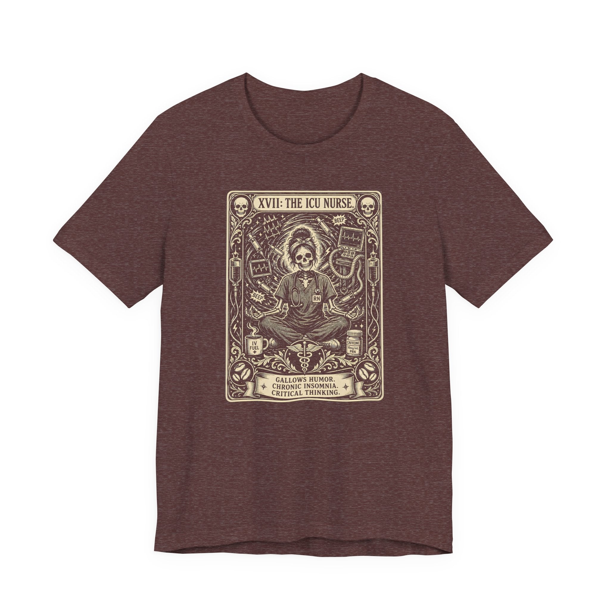 The ICU Nurse Card T-Shirt