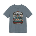 Caffeine, Sarcasm, Threats T-Shirt