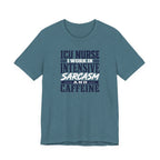 Intensive Sarcasm and Caffeine T-Shirt
