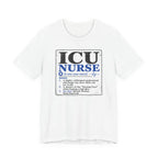 ICU Nurse Definition T-Shirt