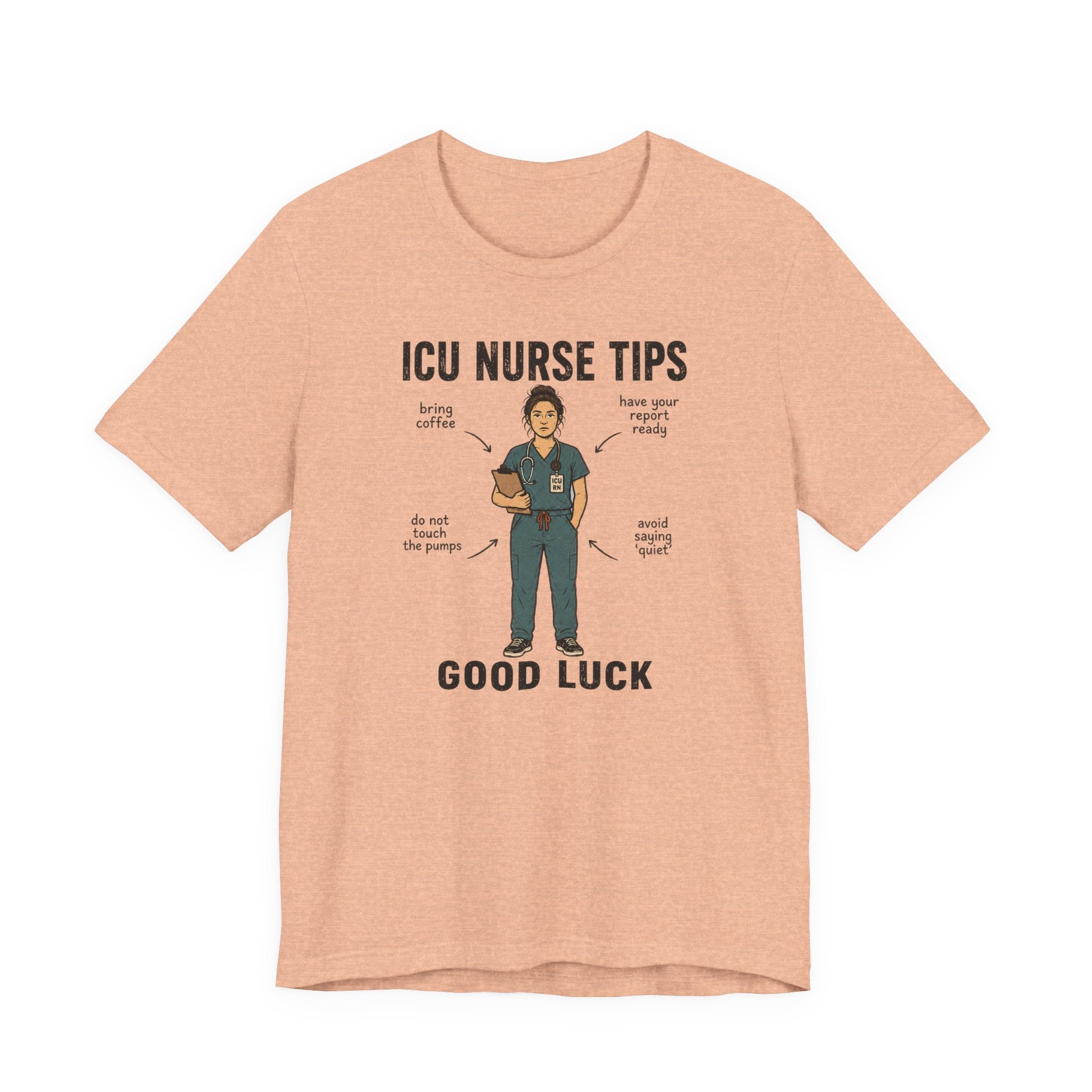 ICU Nurse Tips T-Shirt
