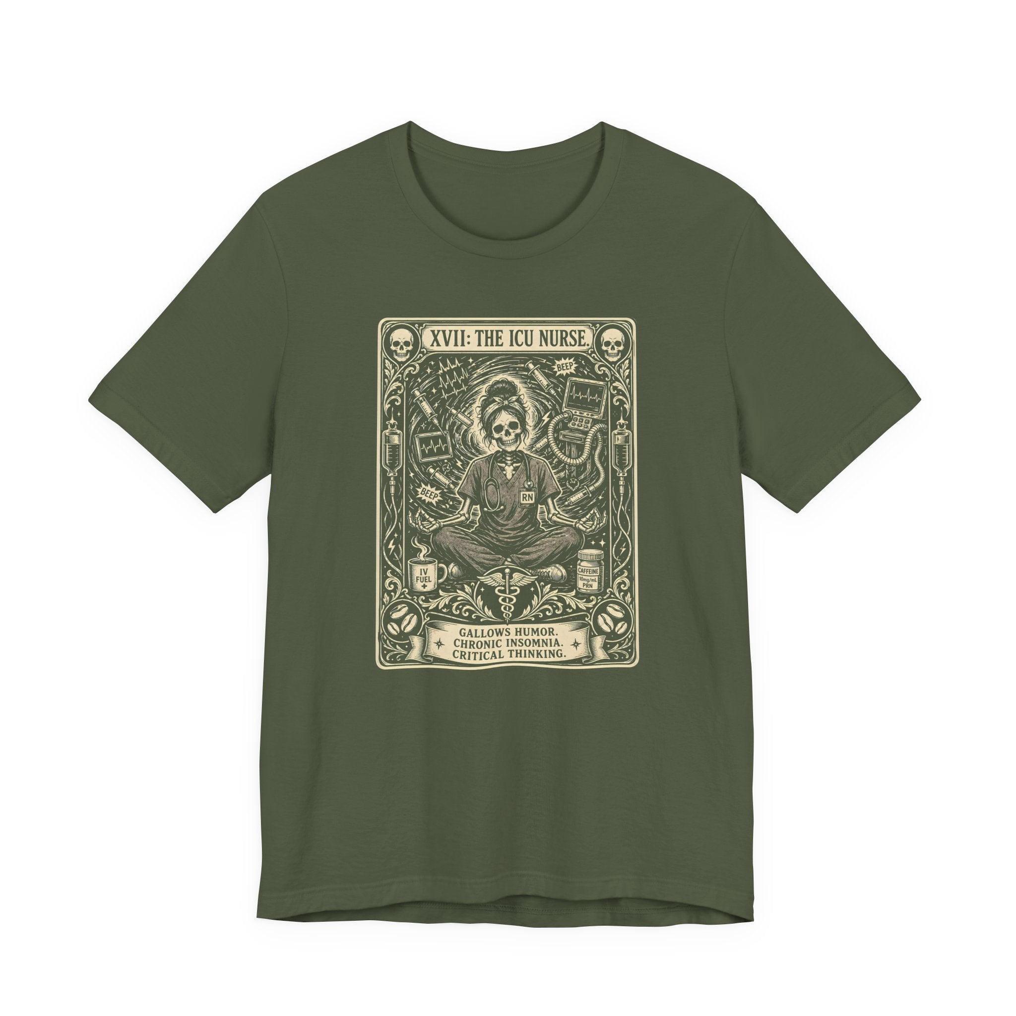 The ICU Nurse Card T-Shirt