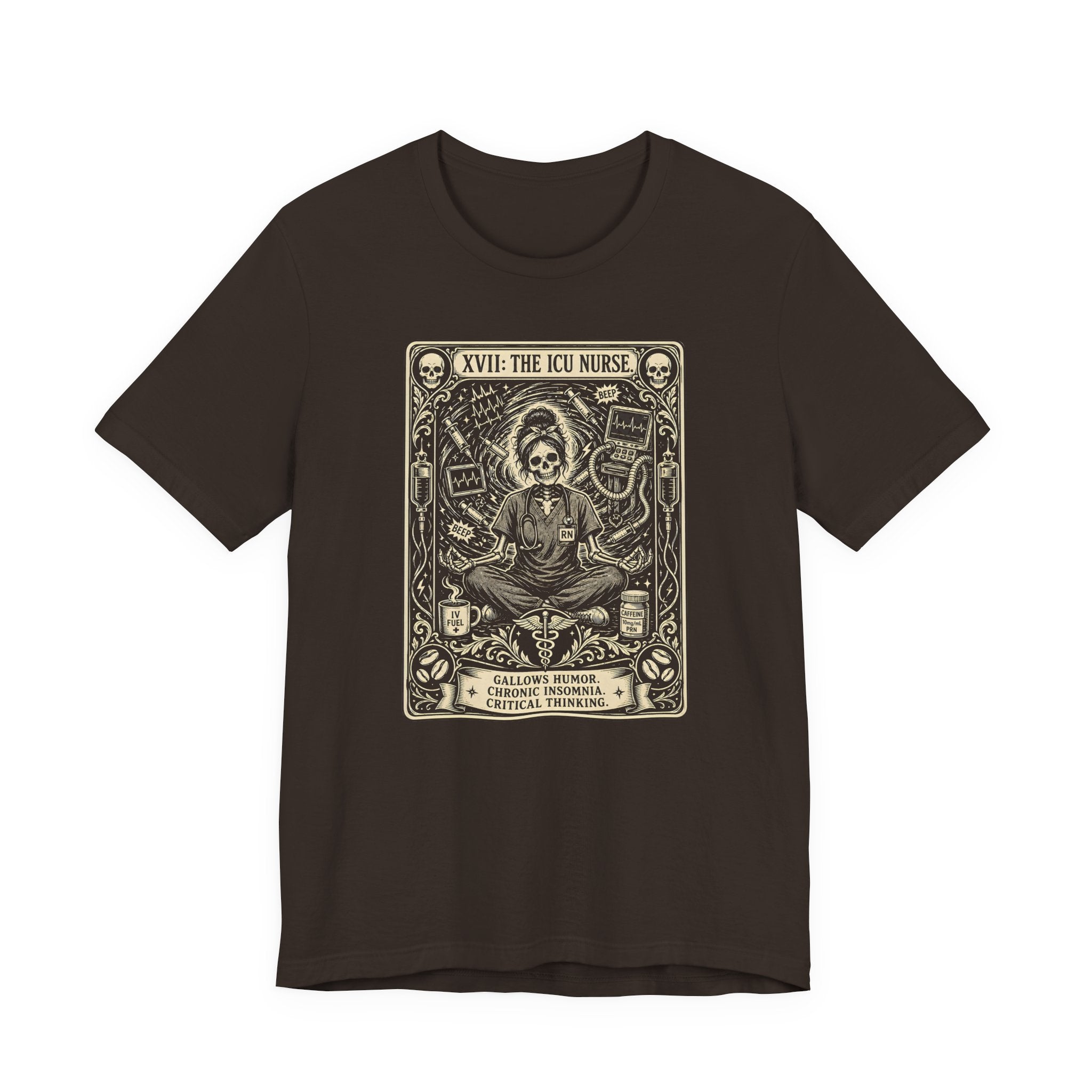 The ICU Nurse Card T-Shirt