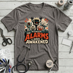 Alarms Awakened T-Shirt - Dark Grey Heather