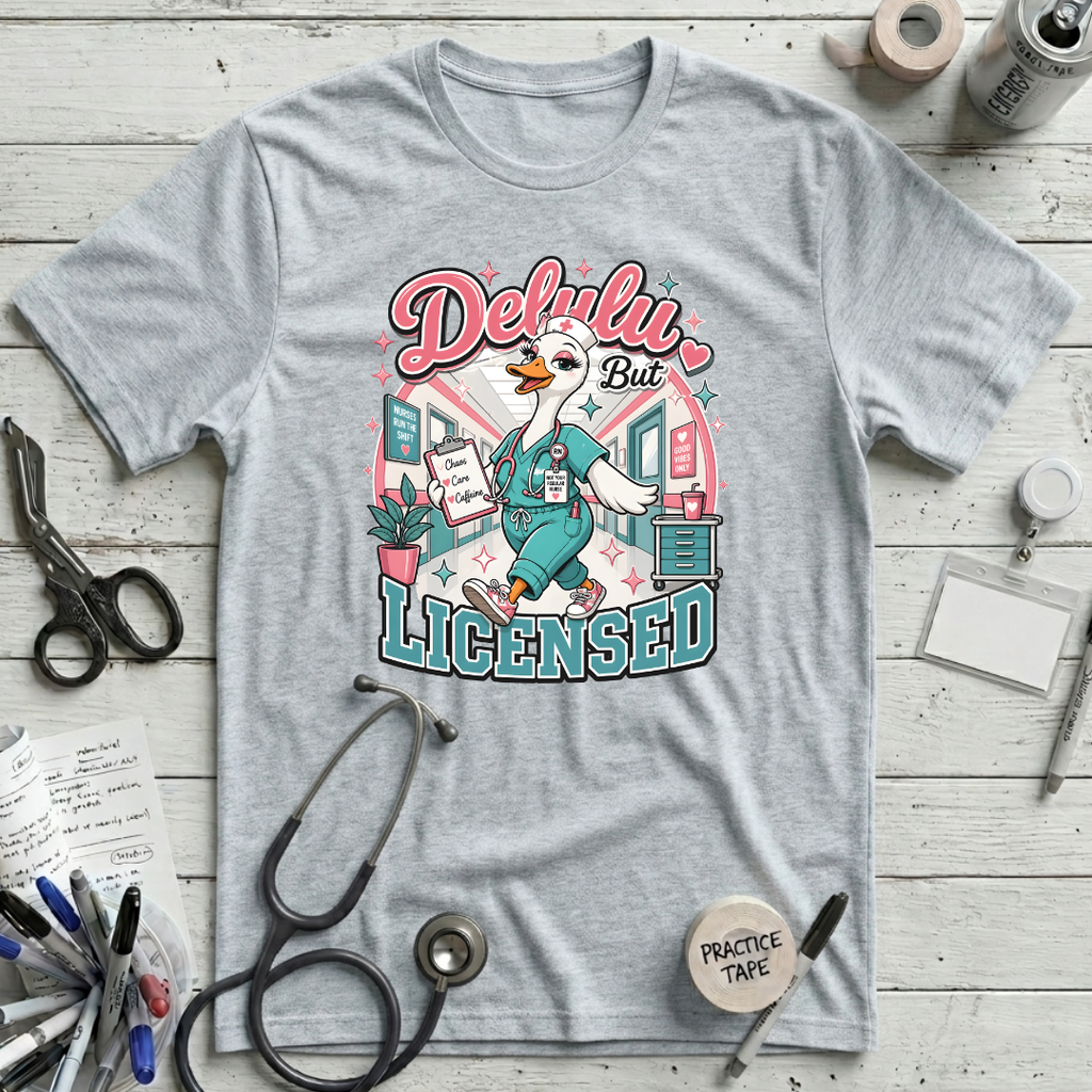 Delulu But Licensed T-Shirt