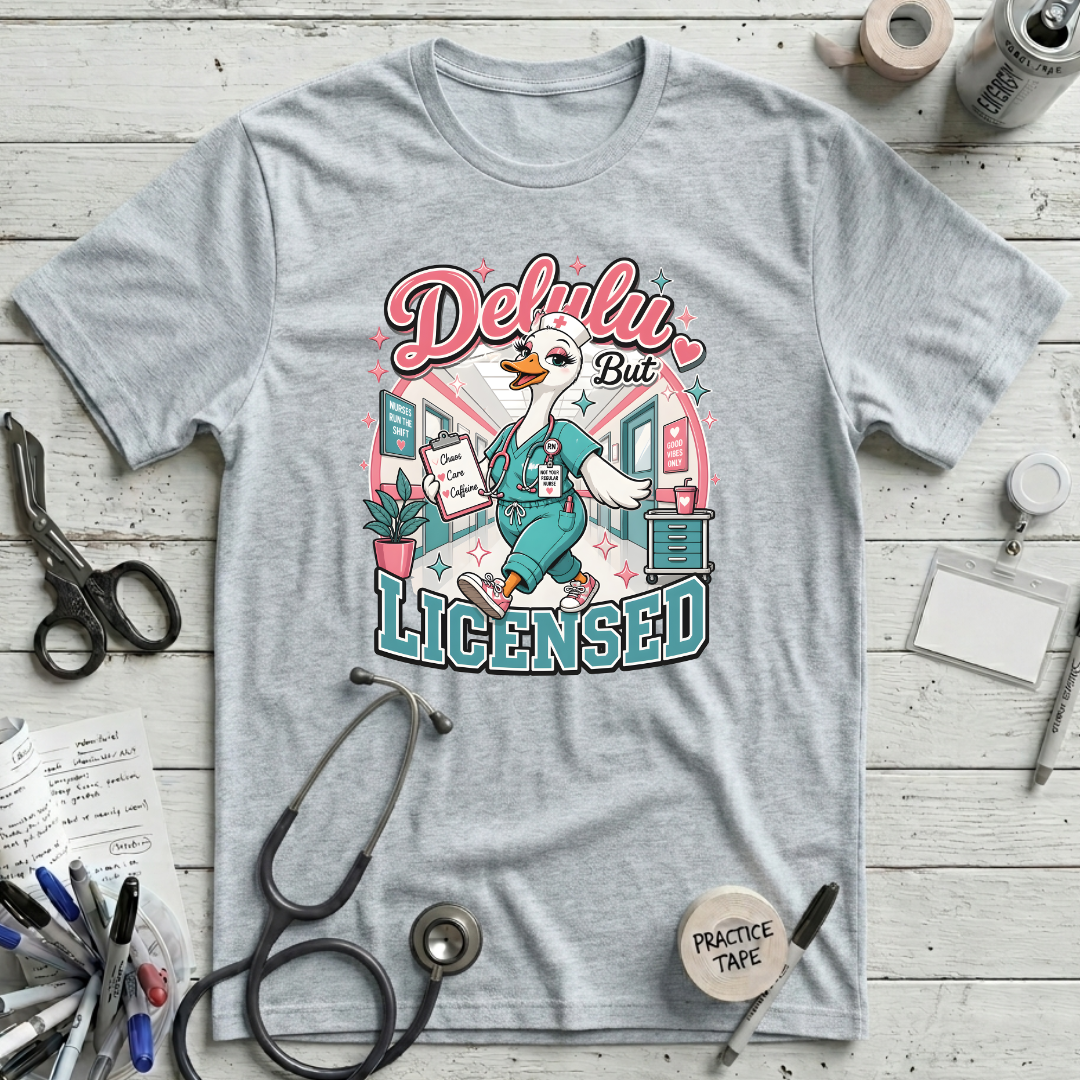 Delulu But Licensed T-Shirt