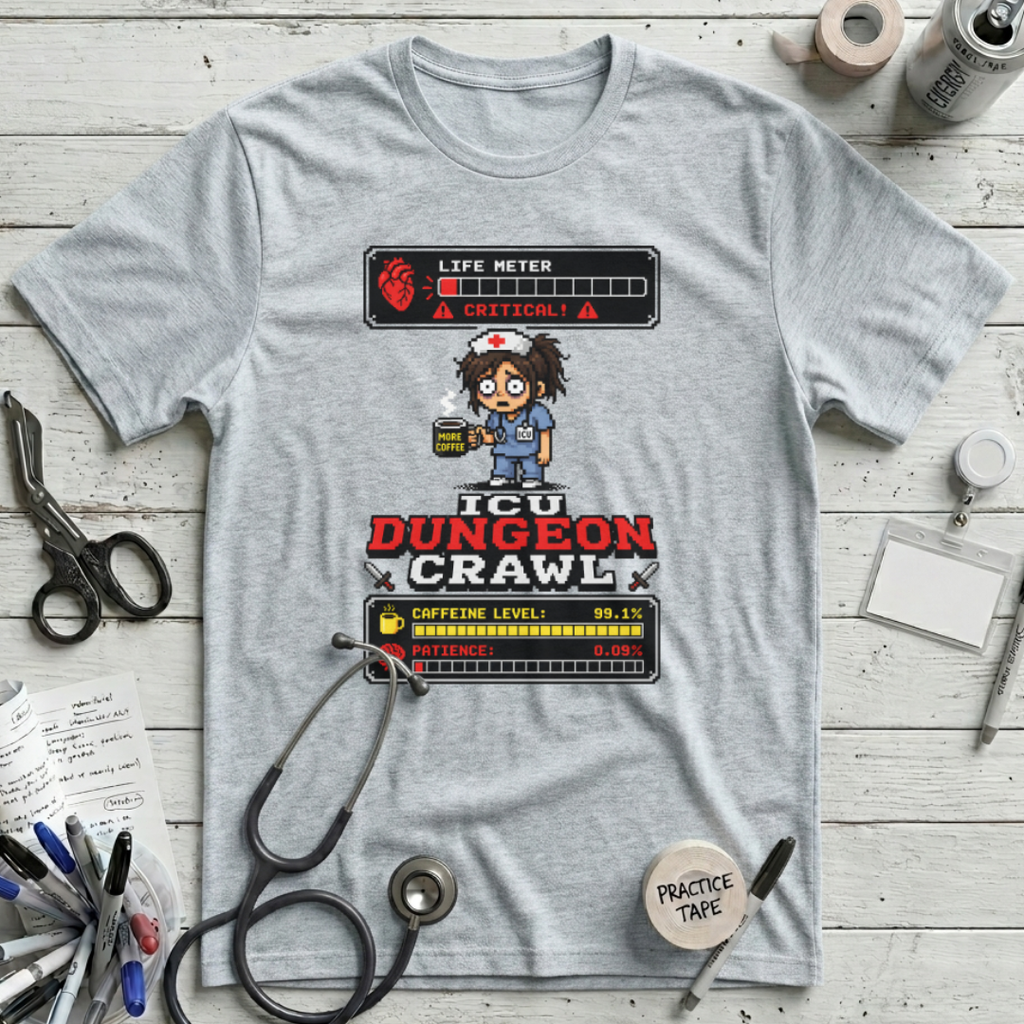 ICU Dungeon Crawl T-Shirt