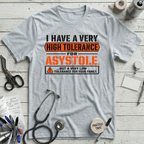 Asystole Tolerance T-Shirt