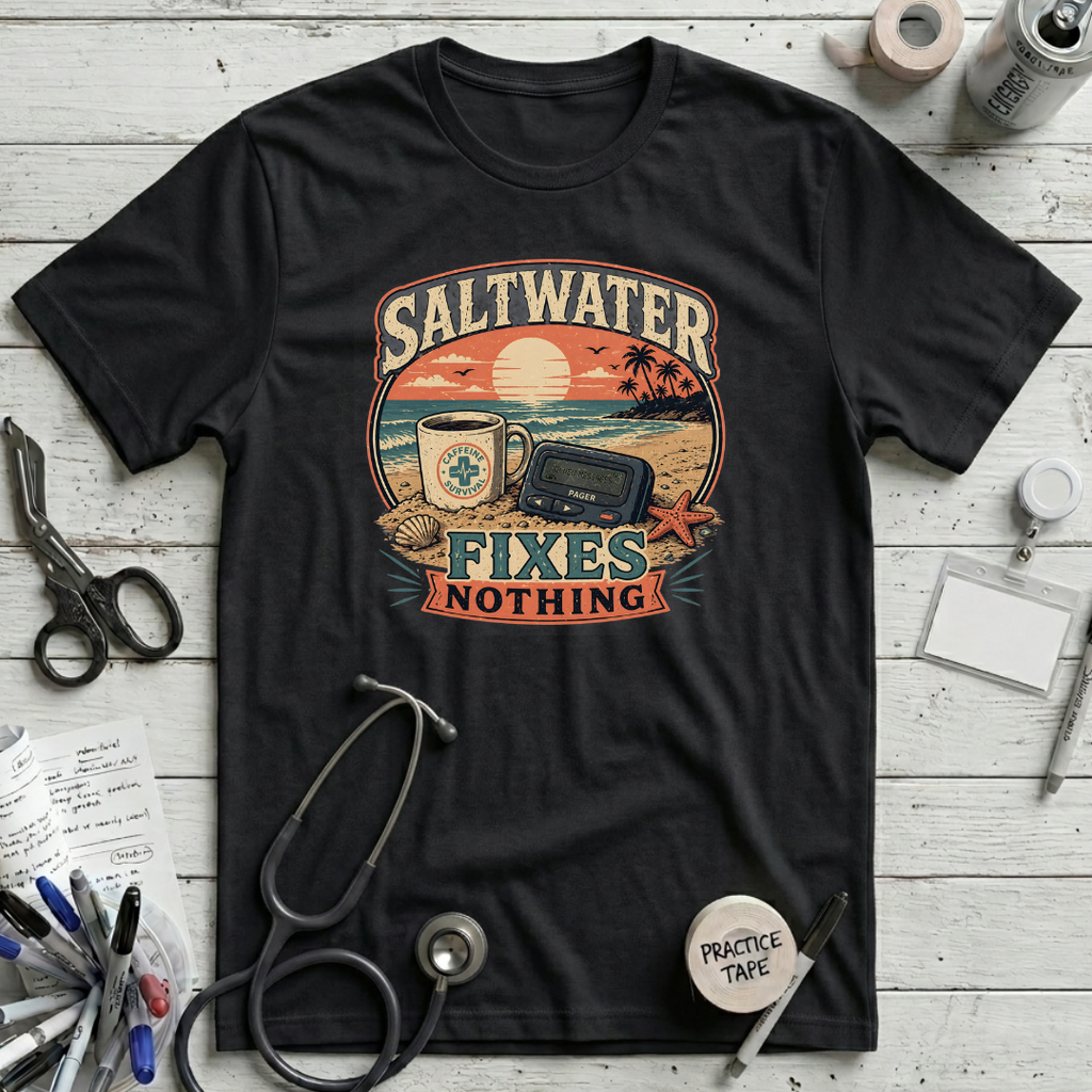 Saltwater Fixes Nothing T-Shirt