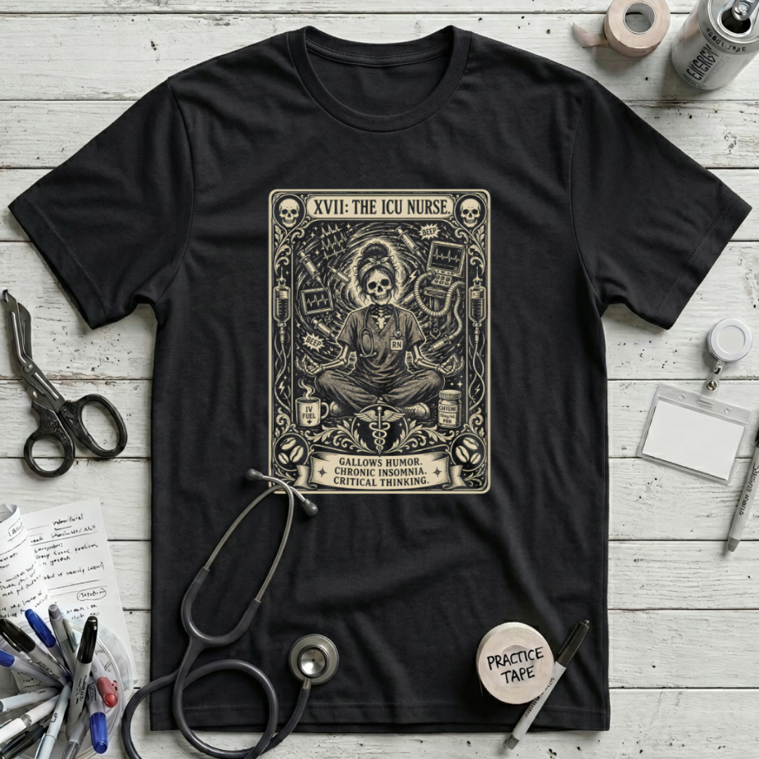 The ICU Nurse Card T-Shirt