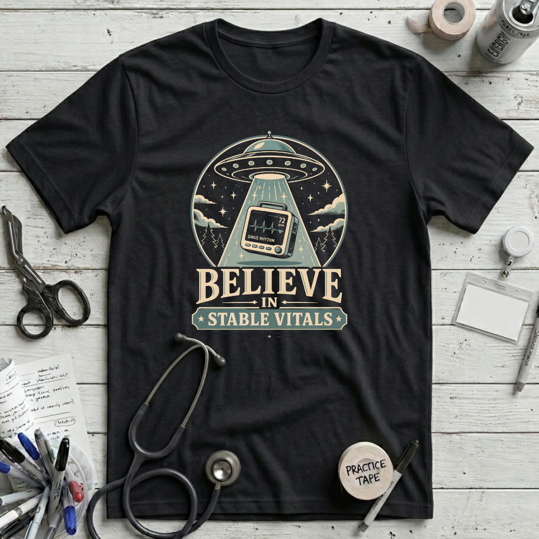 Believe in Stable Vitals T-Shirt