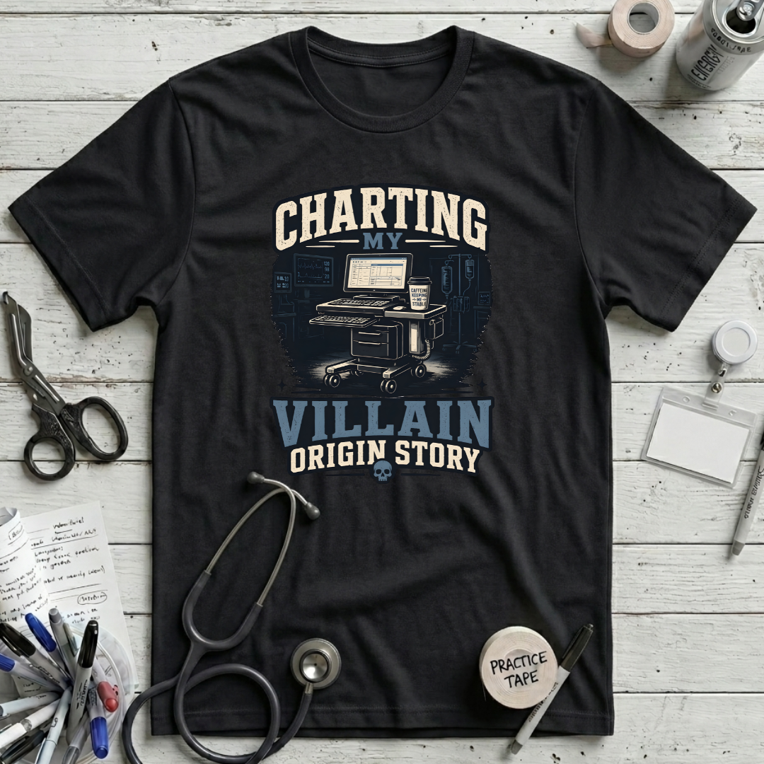 Charting My Villain Story T-Shirt