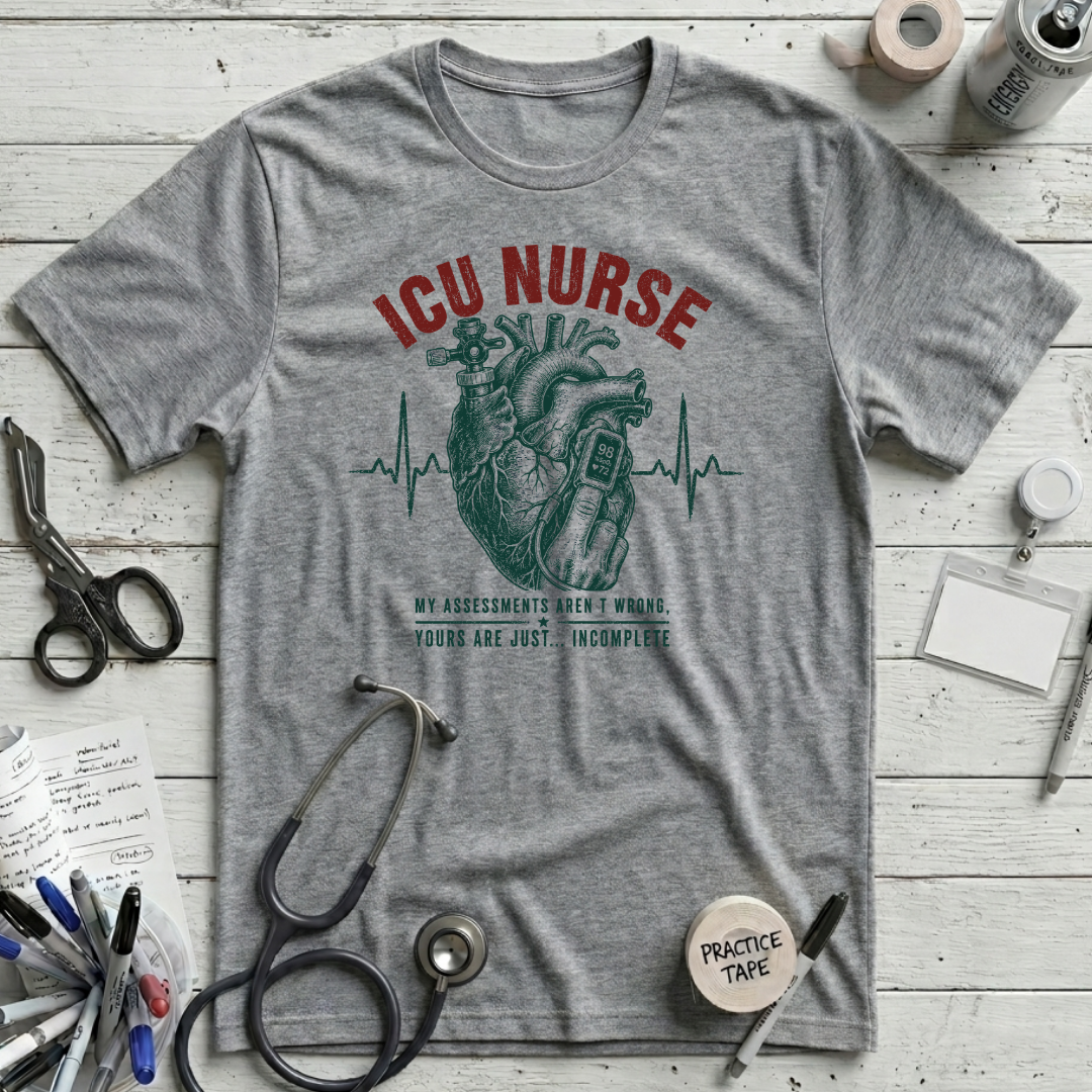 Assessment Incomplete T-Shirt - Athletic Heather