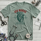 Assessment Incomplete T-Shirt - Heather Dusty Blue