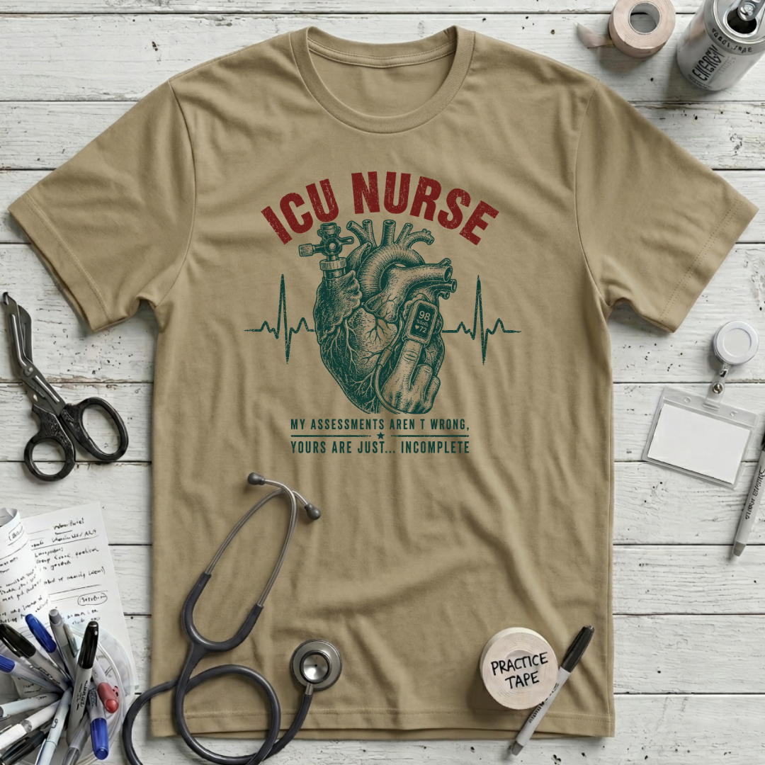 Assessment Incomplete T-Shirt - Tan