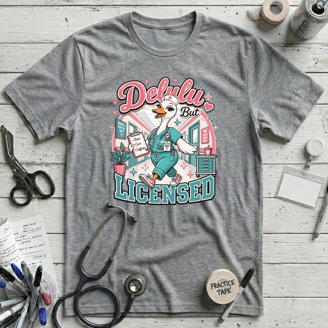 Delulu But Licensed T-Shirt