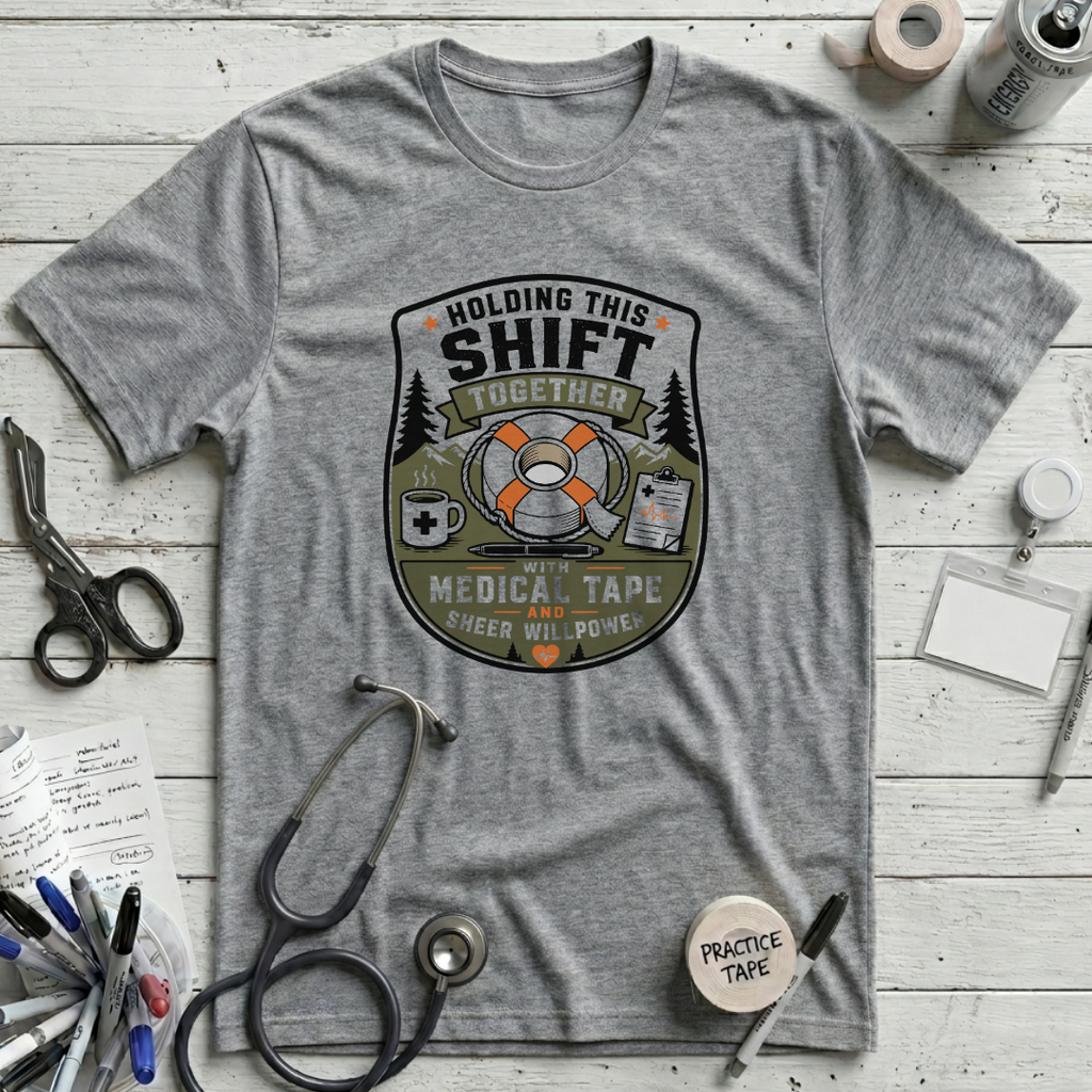 Holding This Shift Together - Athletic Heather