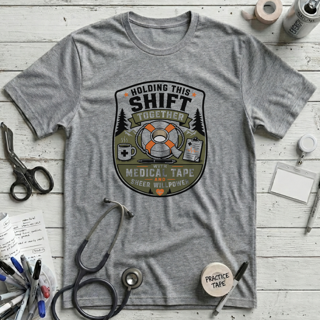 Holding This Shift Together - Athletic Heather