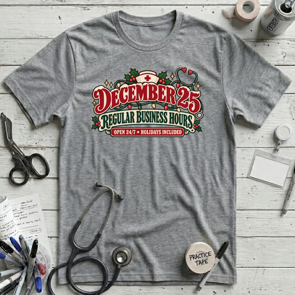 Holiday Nurse Hours T-Shirt