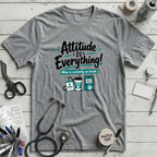 Attitude is Everything - Athletic Heather