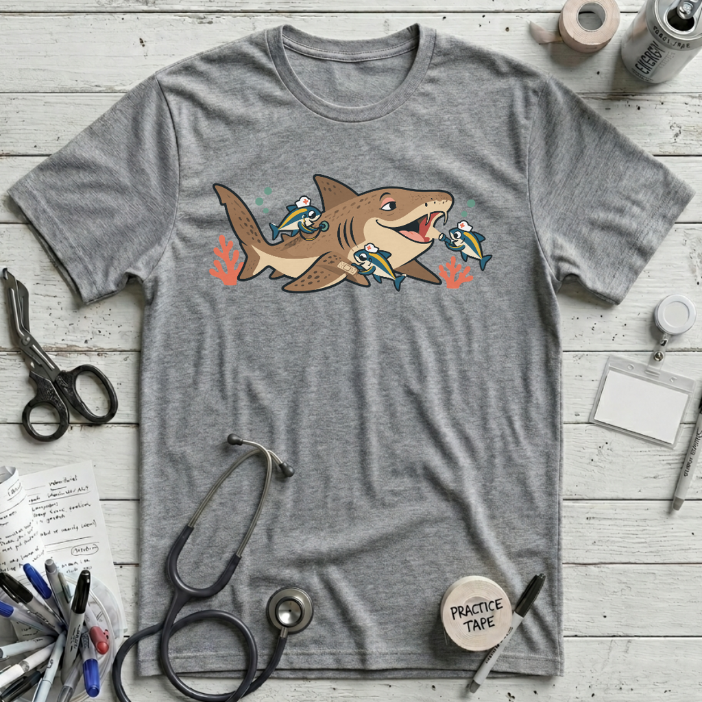 Shark Cleaning Station T-Shirt