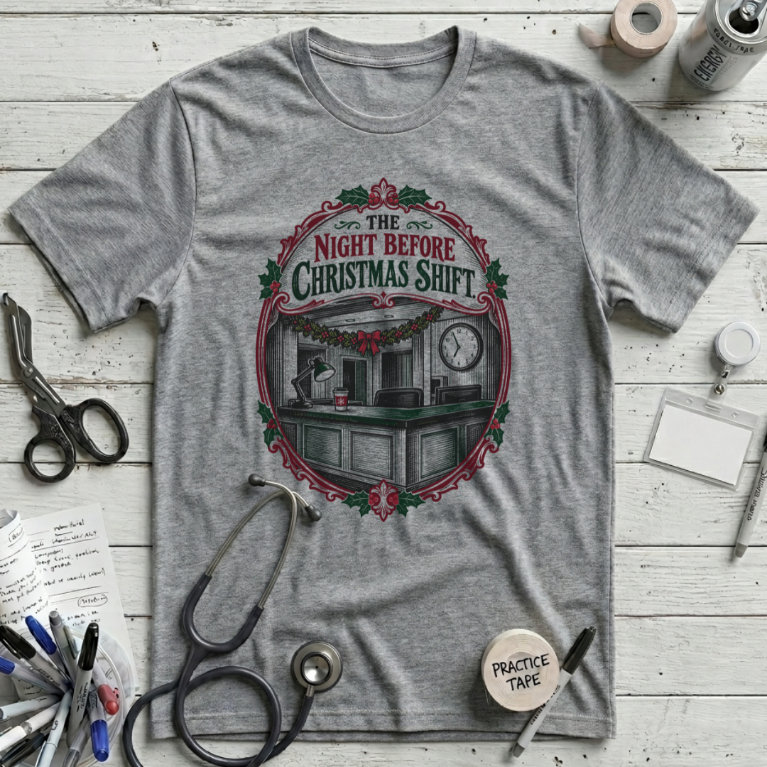 Night Before Christmas Shift T-Shirt