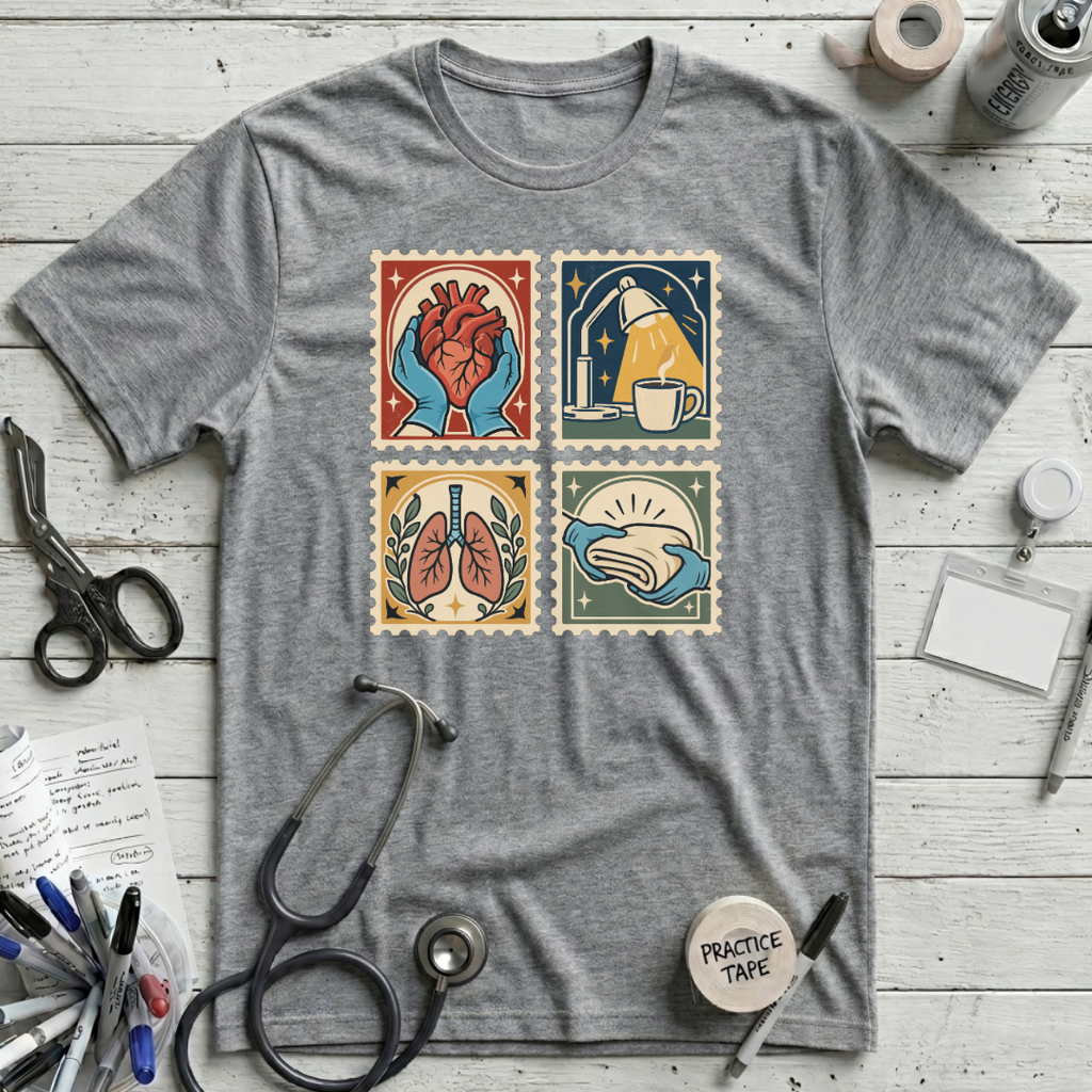 Nurse Stamp Collection T-Shirt