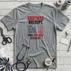 Shiftmas Receipt T-Shirt