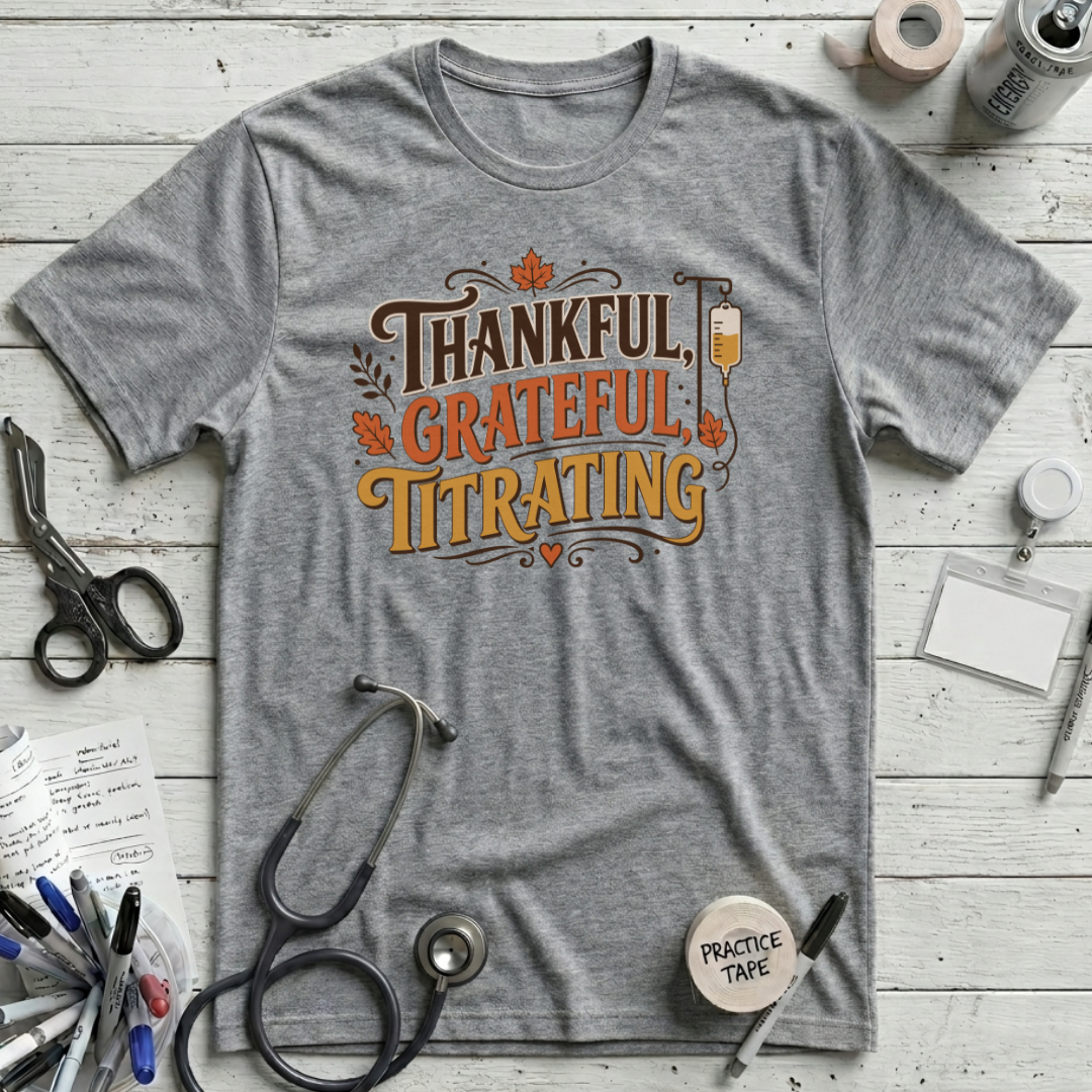 Thankful Grateful Titrating T-Shirt