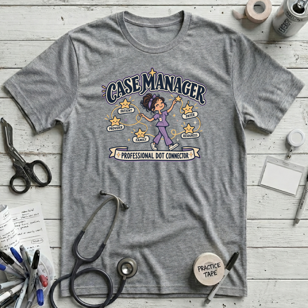 Case Manager Dot Connector T-Shirt