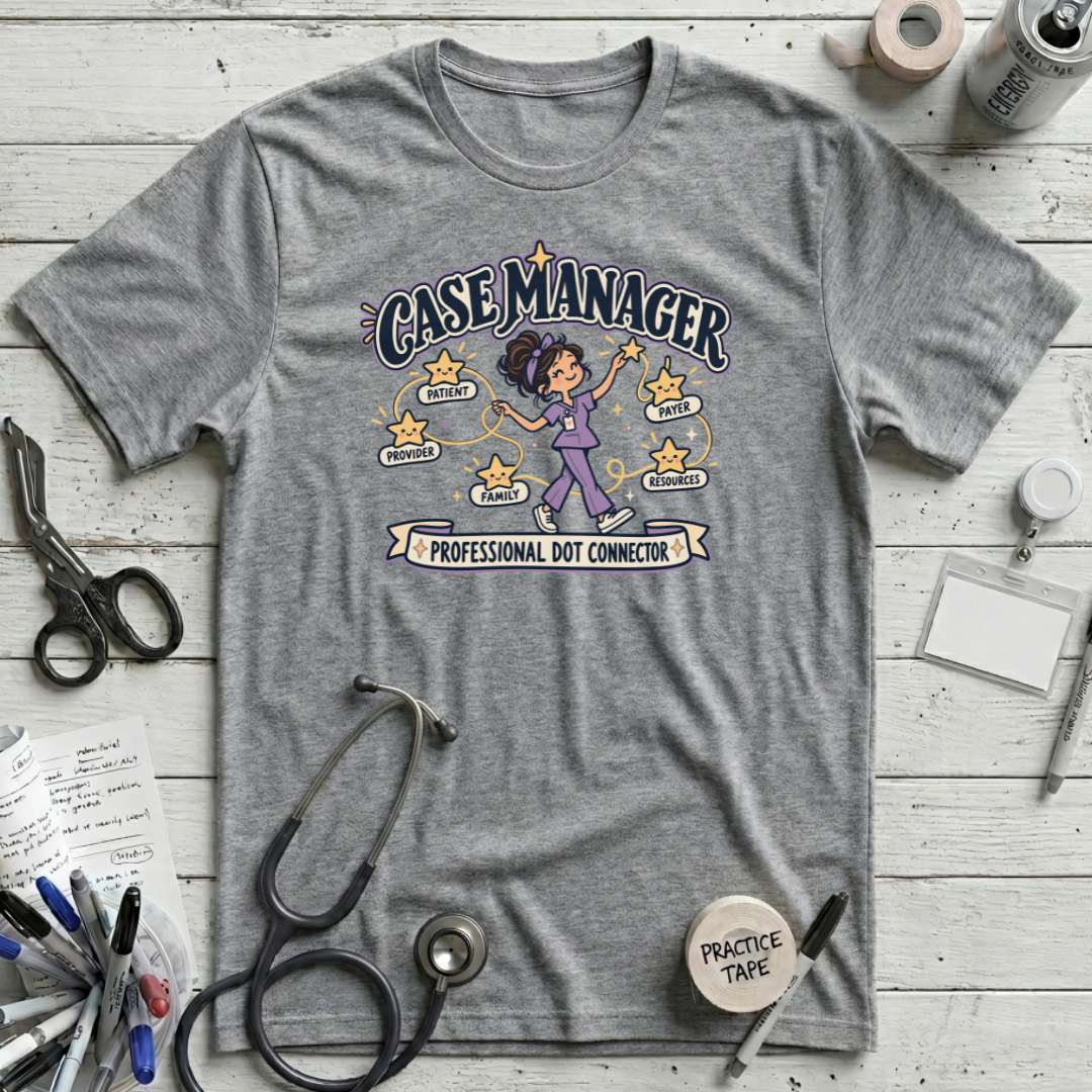 Case Manager Dot Connector T-Shirt