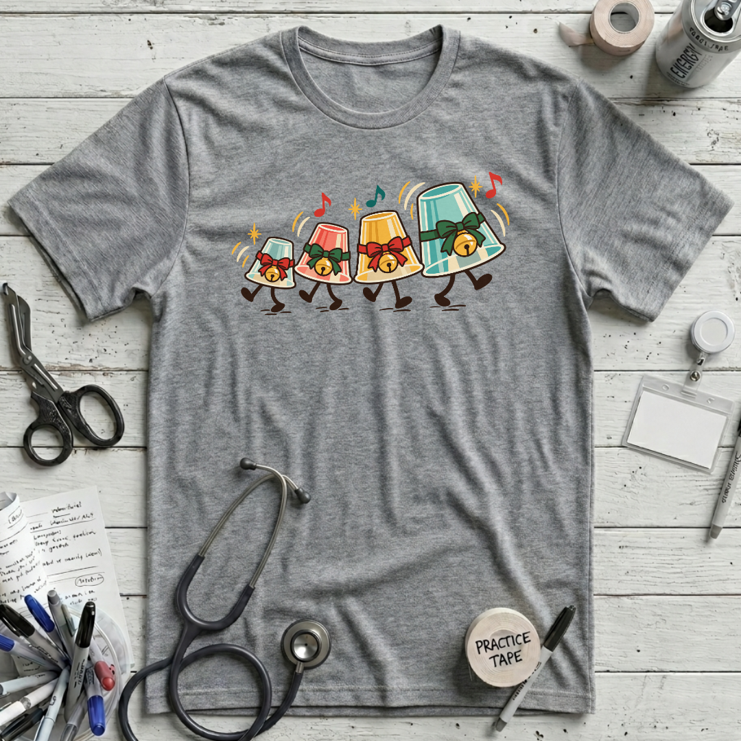 Medicine Cup Bells T-Shirt