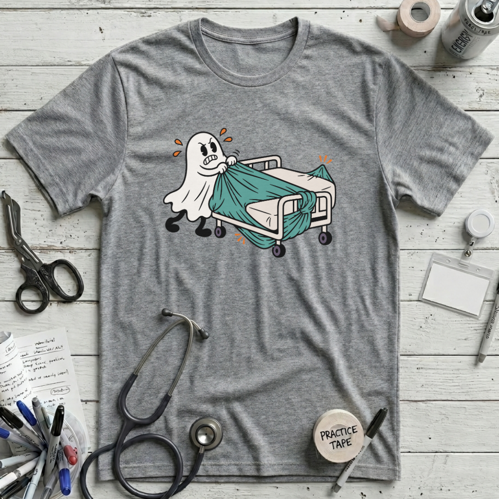 Haunted Fitted Sheet T-Shirt