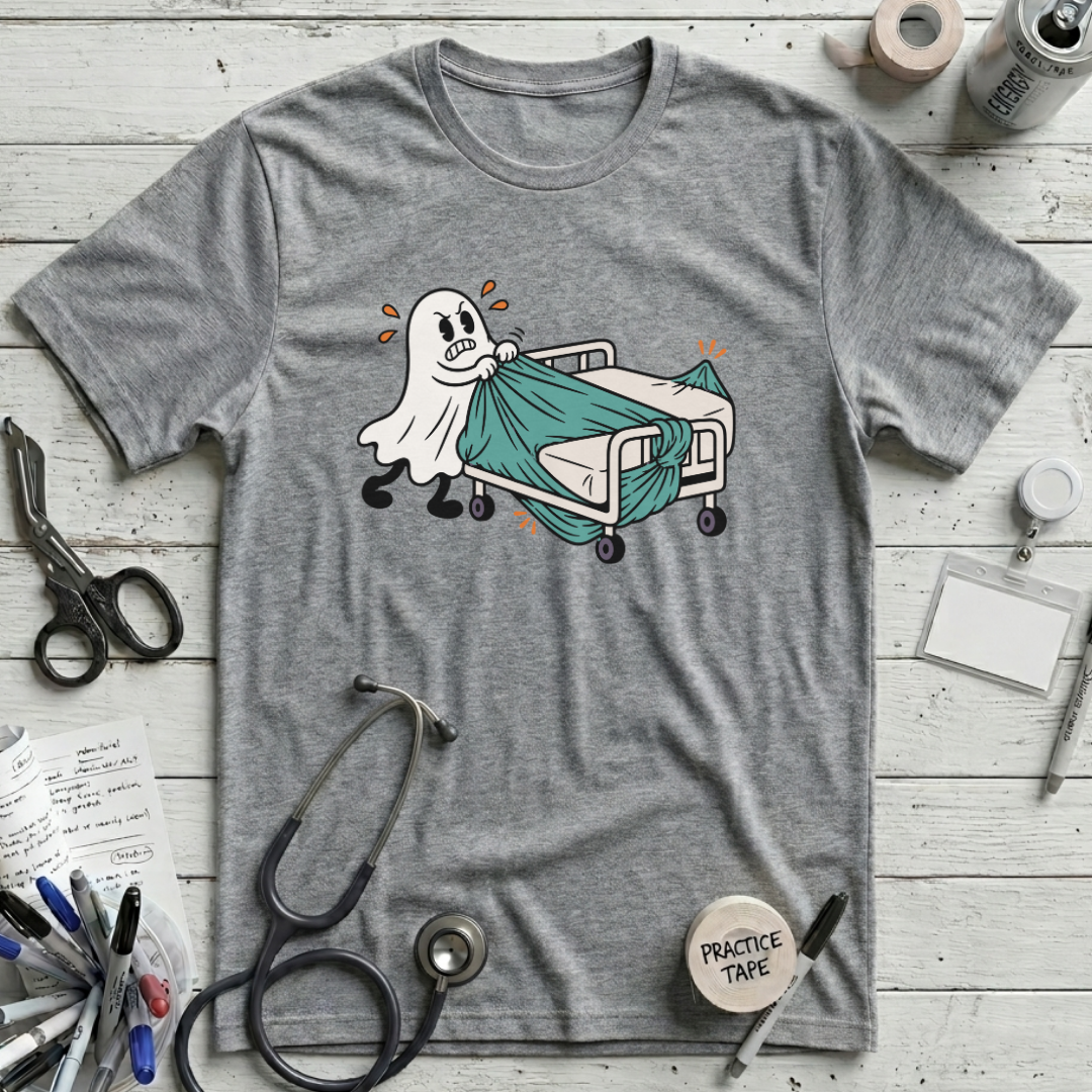 Haunted Fitted Sheet T-Shirt