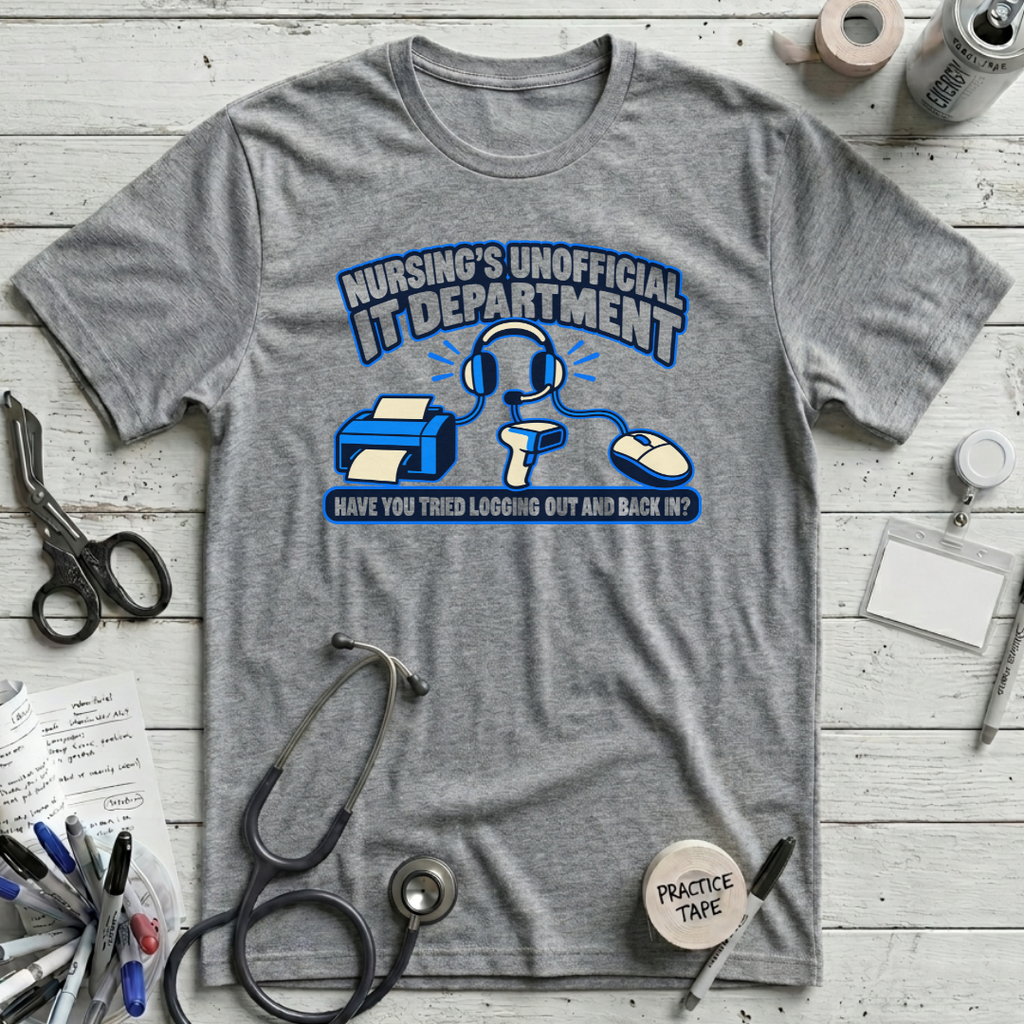 Unofficial IT Department T-Shirt