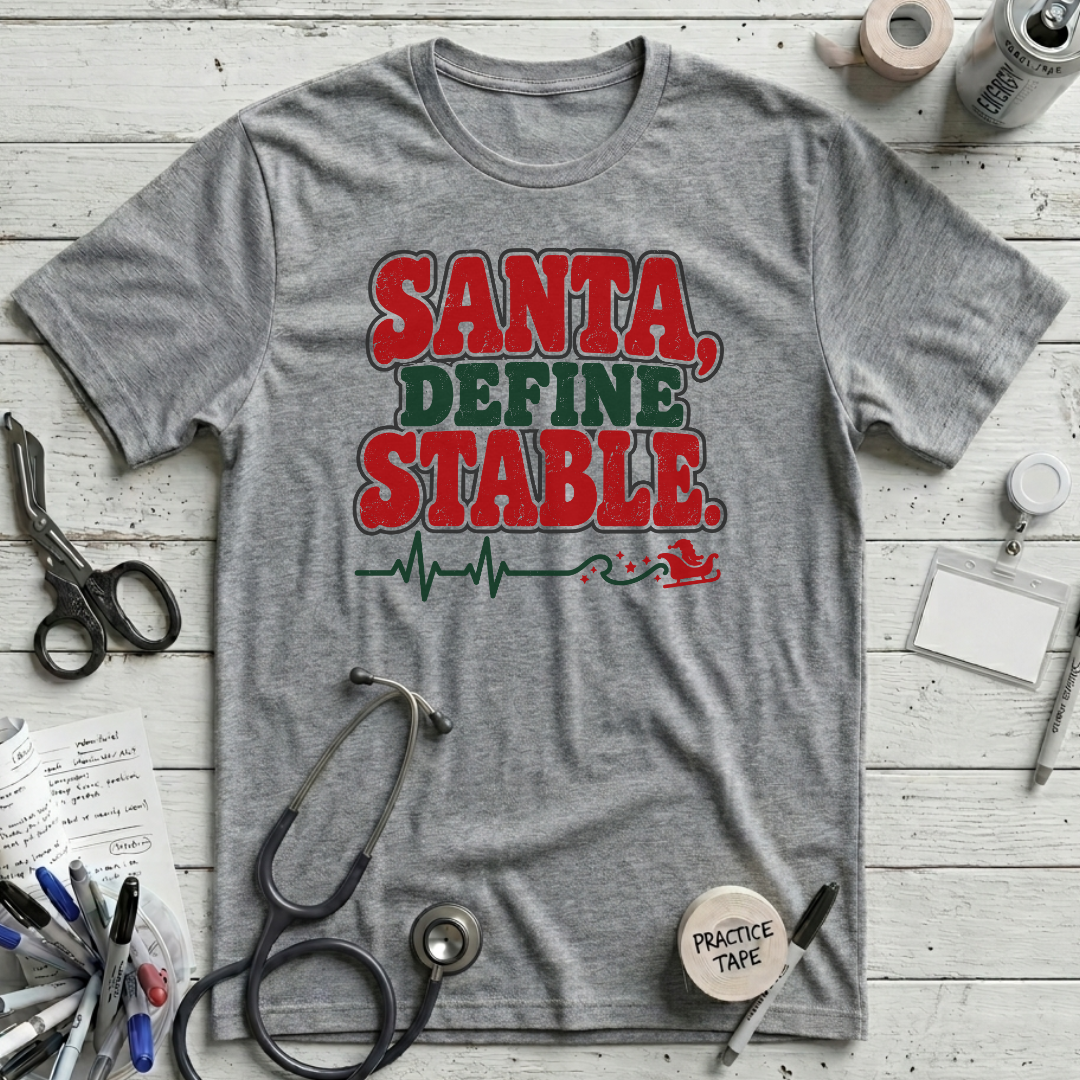 Santa Define Stable T-Shirt