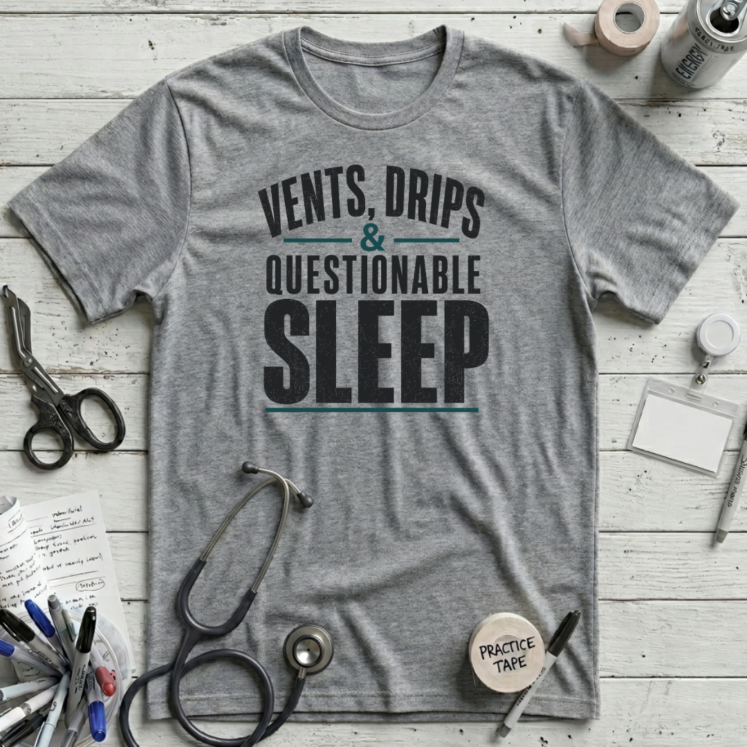 Questionable Sleep - Athletic Heather