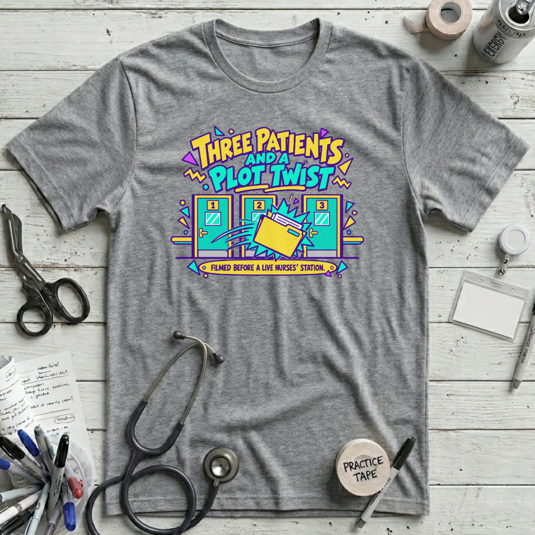Three Patients, Plot Twist T-Shirt