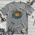 Stethoscope Vinyl Turntable T-Shirt