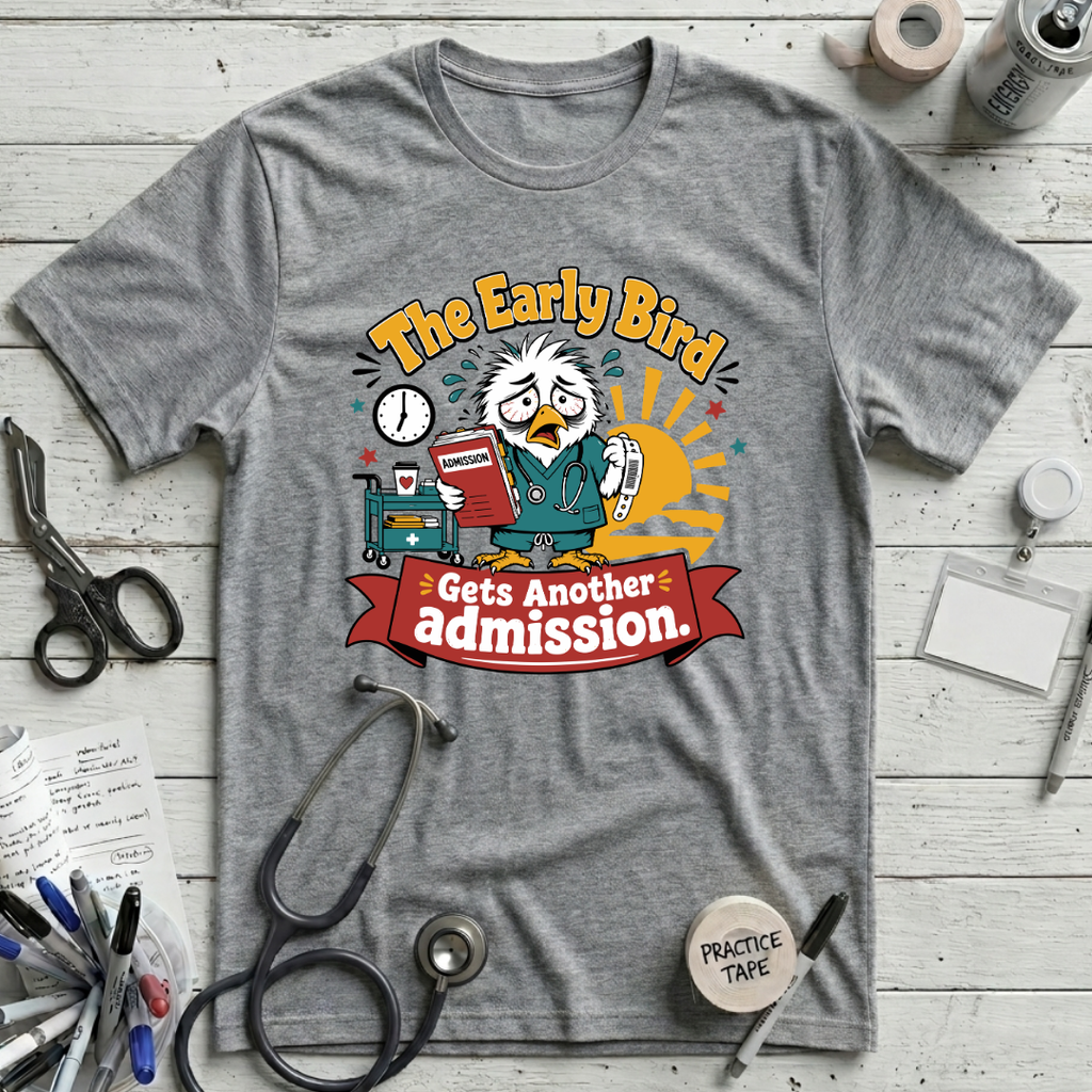 The Early Bird - Athletic Heather