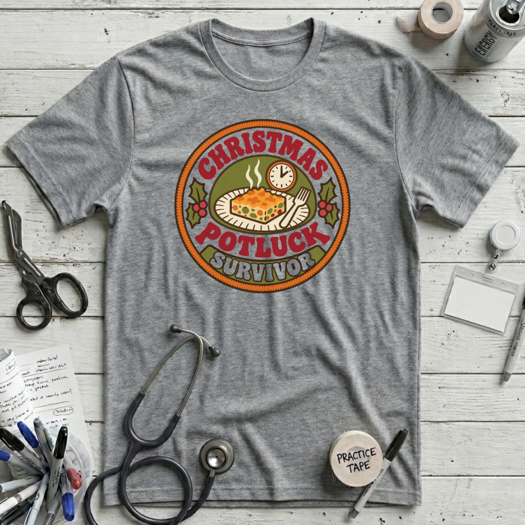 Christmas Potluck Survivor T-Shirt
