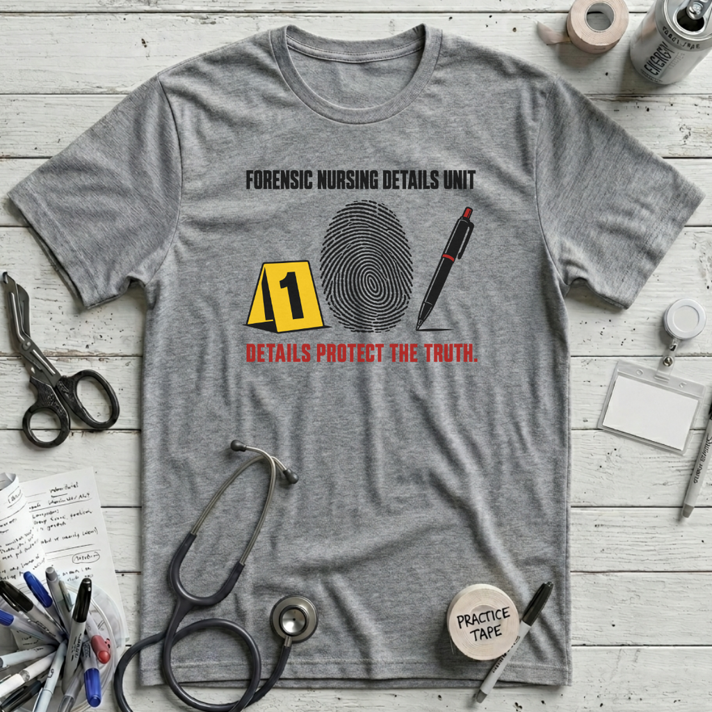 Forensic Nursing Details T-Shirt
