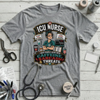 Caffeine, Sarcasm, Threats T-Shirt