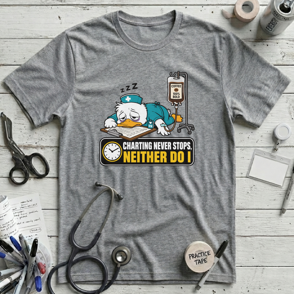Charting Never Stops T-Shirt