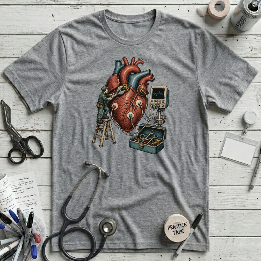 Heart Mechanic - Athletic Heather