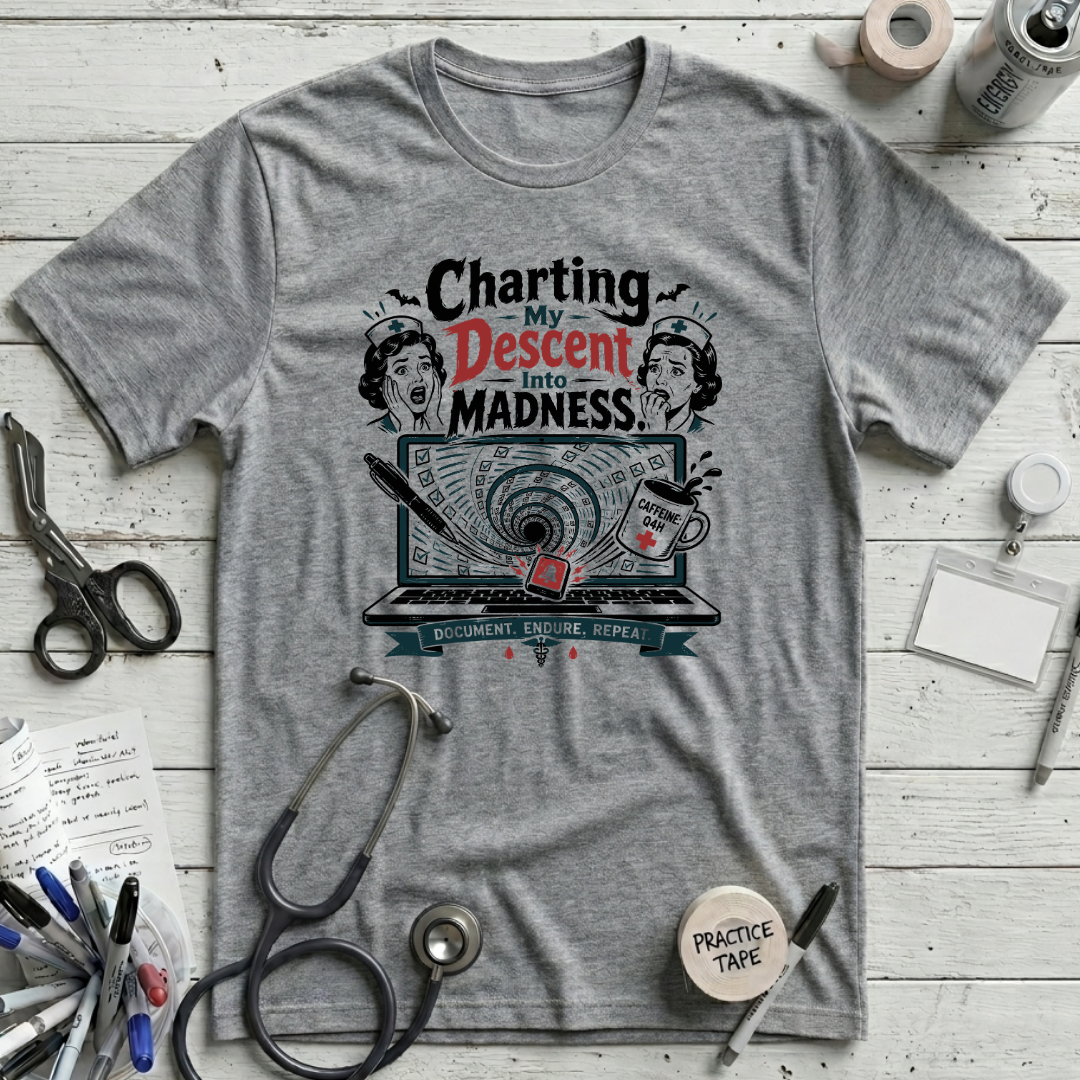 Charting Madness - Athletic Heather
