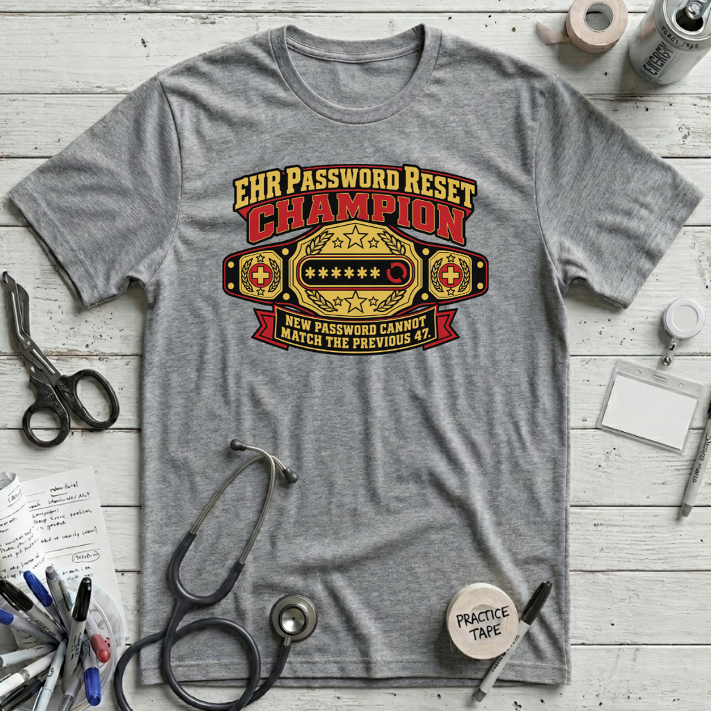 Password Reset Championship T-Shirt