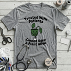 Patient Plant T-Shirt - Athletic Heather